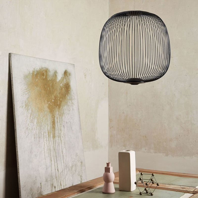 Spokes Suspension Pendant Light