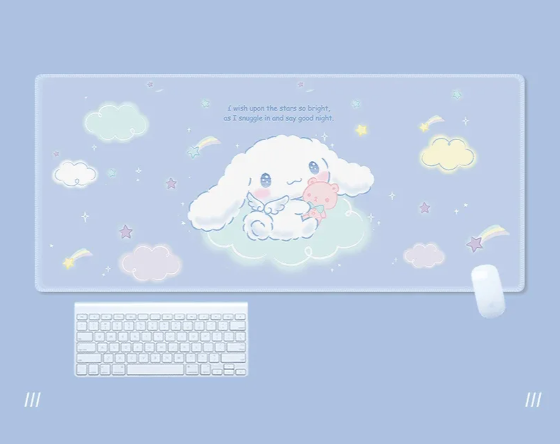 Cinnamoroll Kuromi Deskmat