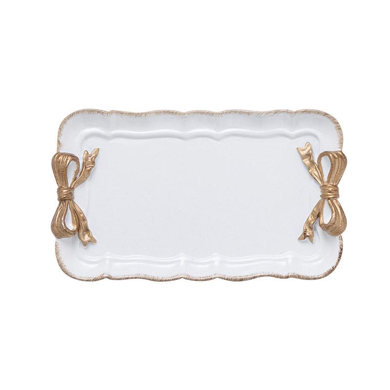 Bowknot Resin Serving Tray