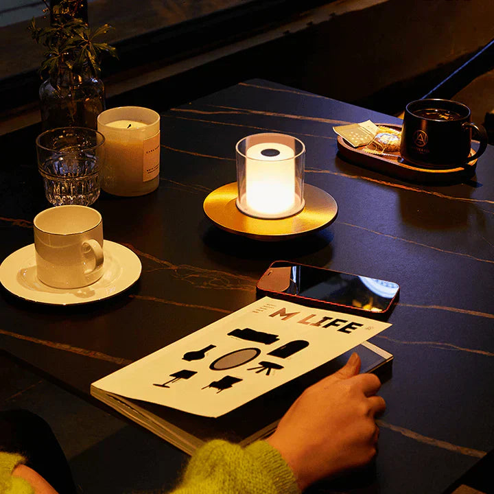 CandleGlow – Modern Induction LED Lamp