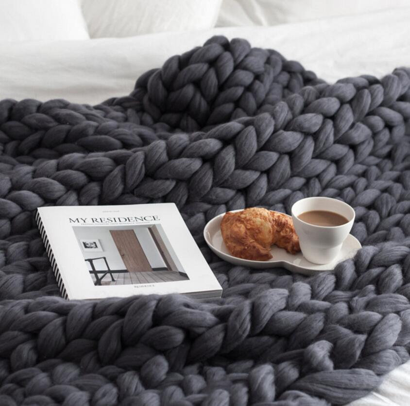 Comfy Knitted Blanket