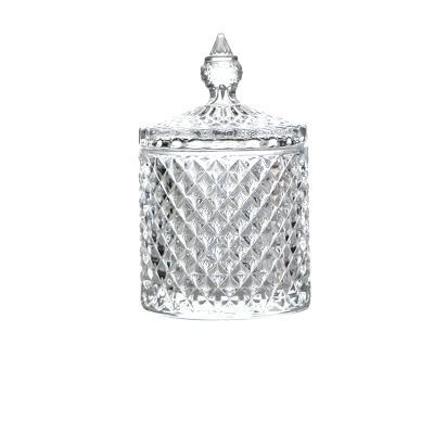 Crystal Glass Storage Jars