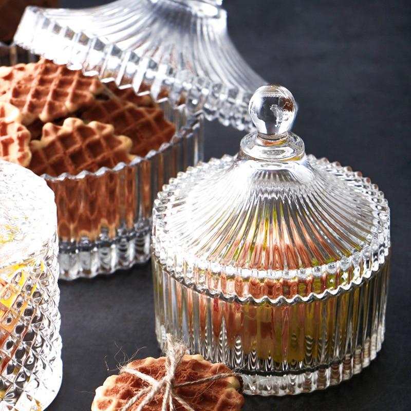 Crystal Glass Storage Jars