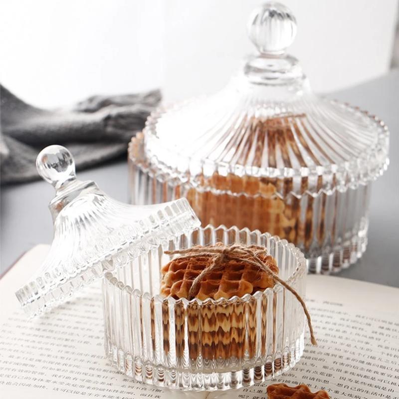 Crystal Glass Storage Jars