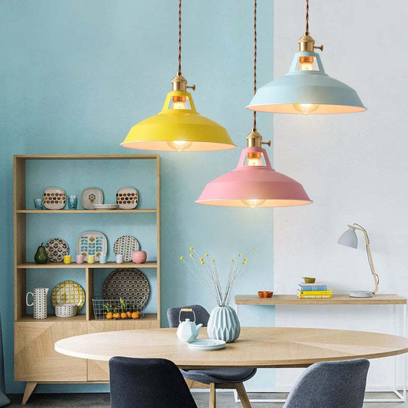 Spectrum - Metal Pendant Lamp with Vibrant Design