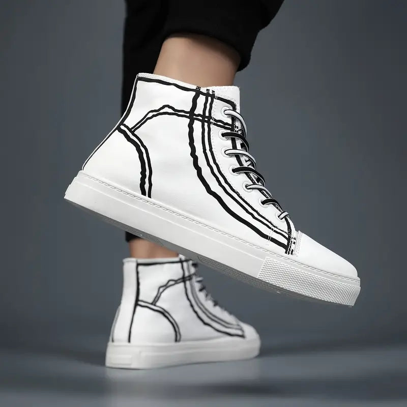 BoldLine Classic High-Top Sneakers