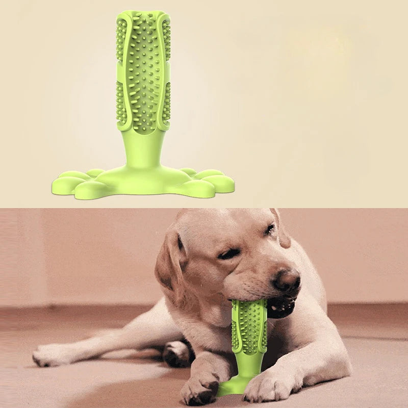 CalmingTeeth -  Durable Dog Chew Toy Toothbrush