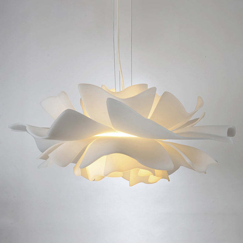 Bella Modern Design Pendant Lamp Flower White Metal Living Room Bedroom