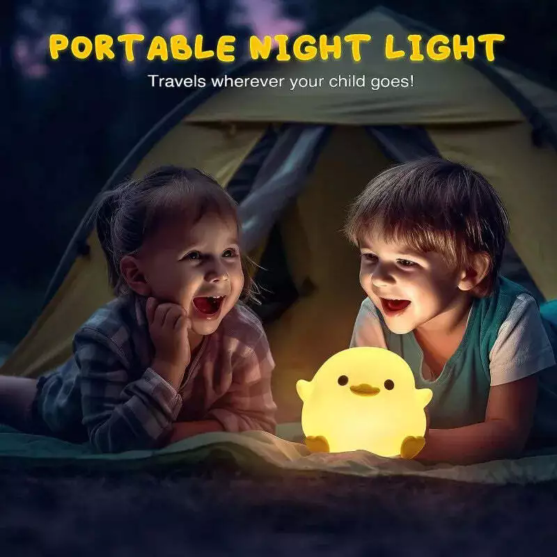 CozyDuck™ Brighten up your child’s room with this adorable LED night light!