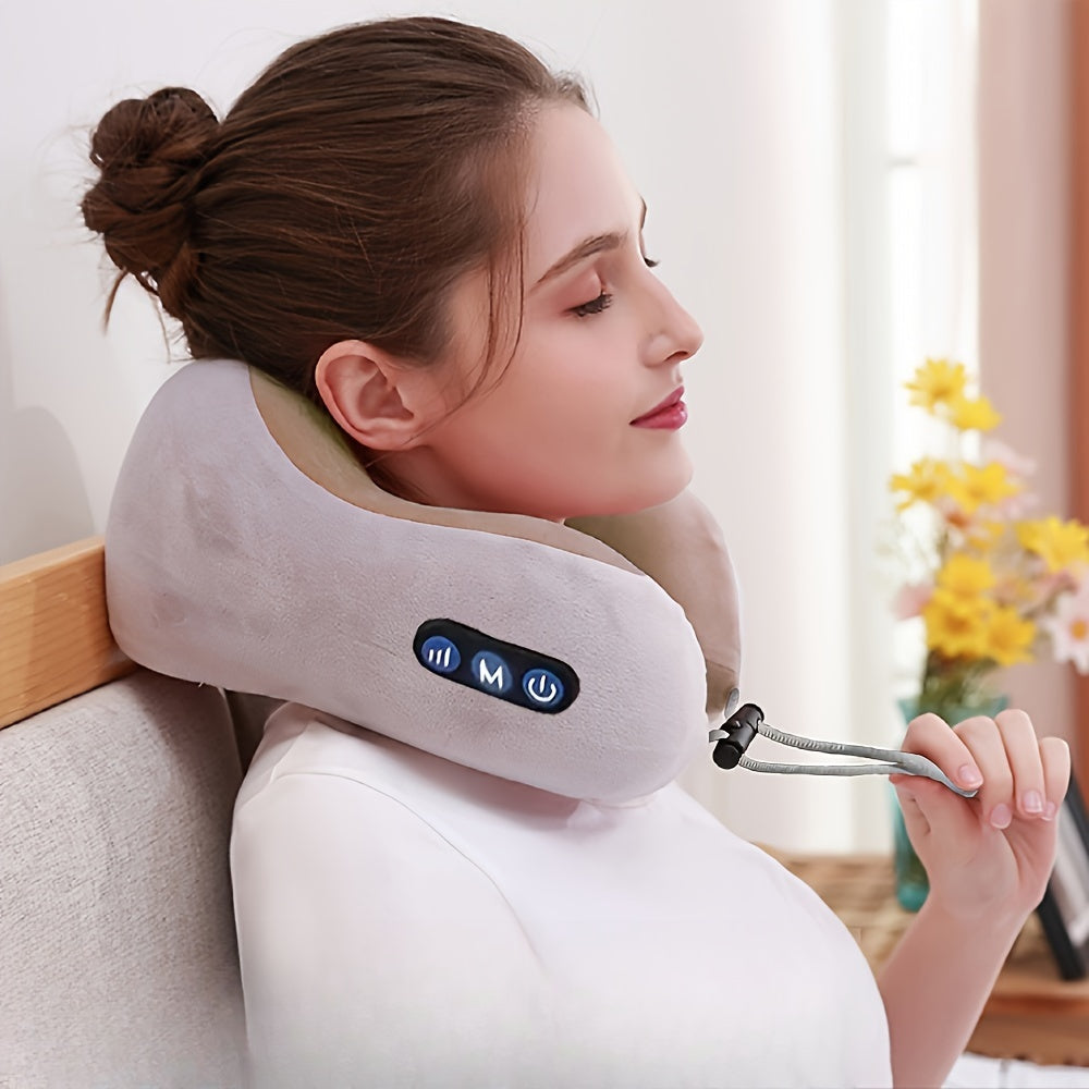 CushionCare - U-shaped neck pillow, which combines comfort and functionality