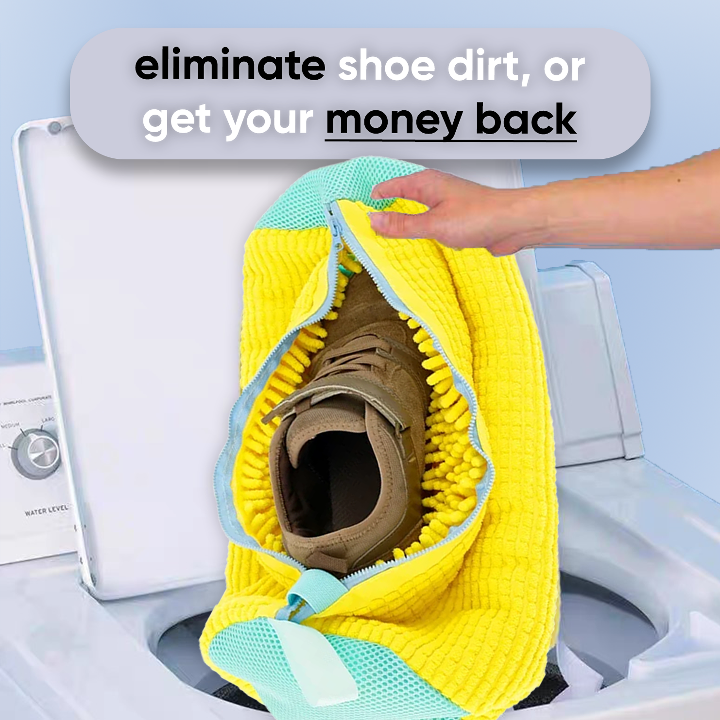 Shoe Cleaner: gently clean all types of shoes