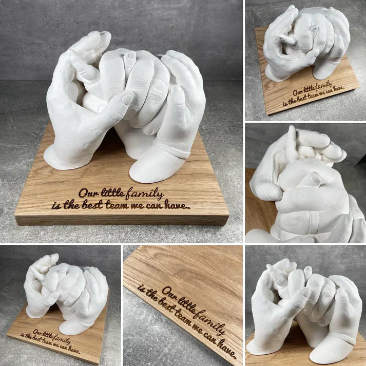 SculpKit™  DIY casting kit - preserve the delicate hand of your newborn