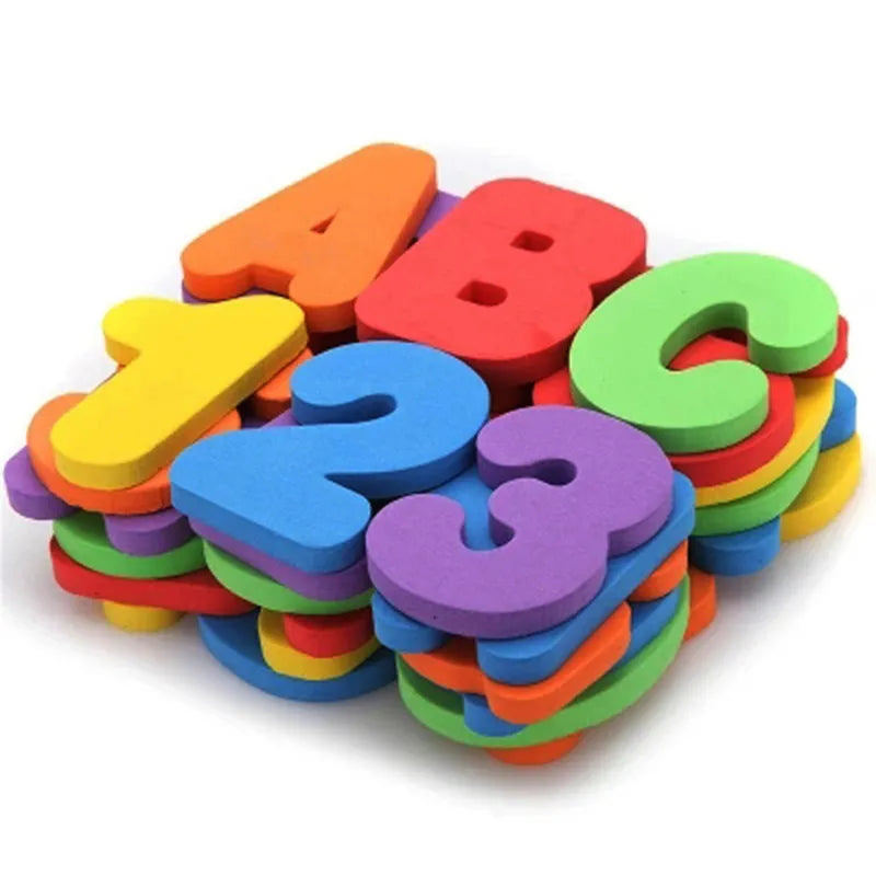 Bath Learning™ - Splashing Learning - Bath letters & numbers