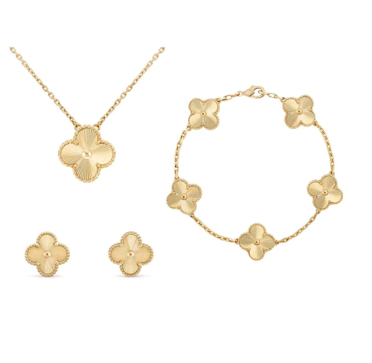 Stella four-leaf clover bracelet 3-IN-1 Set