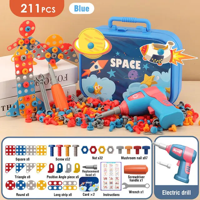 Screw Set™ - Adventurous building joy - Drill set