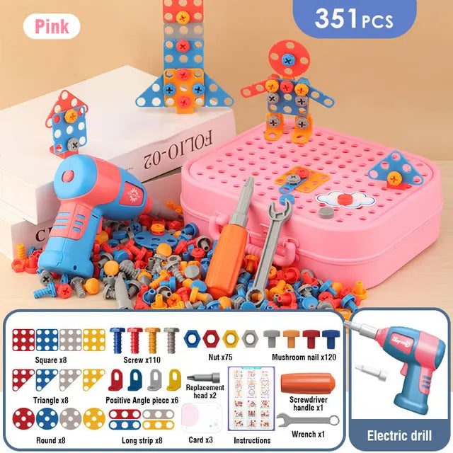 Screw Set™ - Adventurous building joy - Drill set