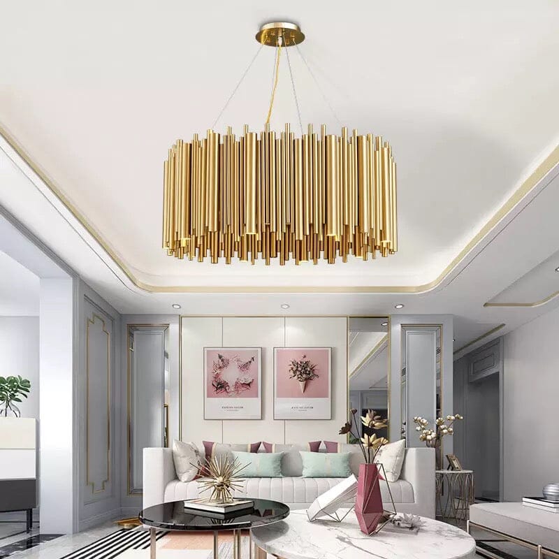 The Gold Nest Chandelier