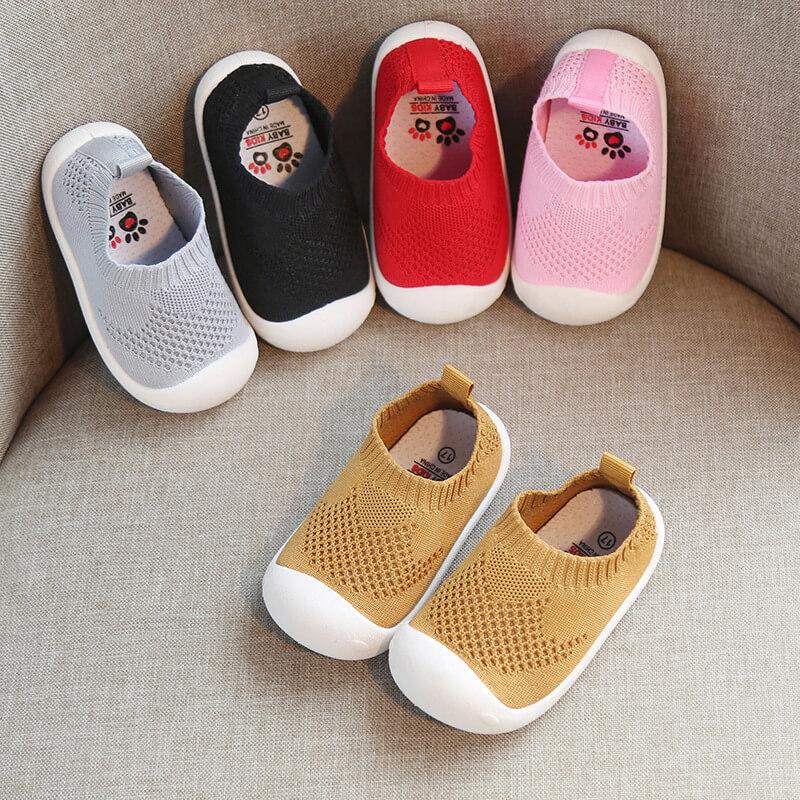 Breathable non-slip baby shoes