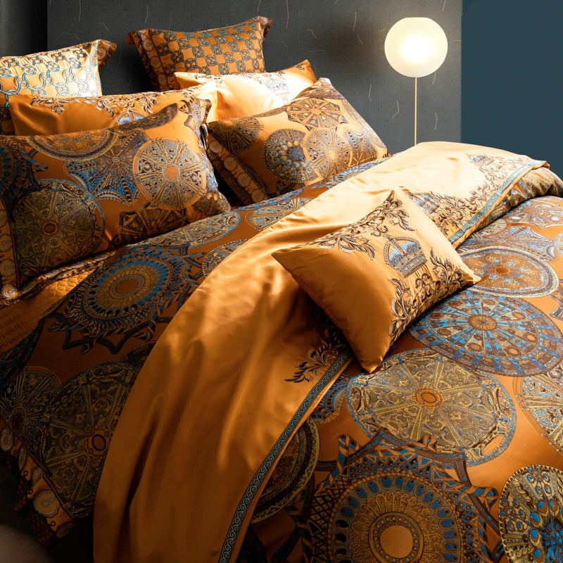 Kleopatra Luxury Duvet Cover Set (600 TC)