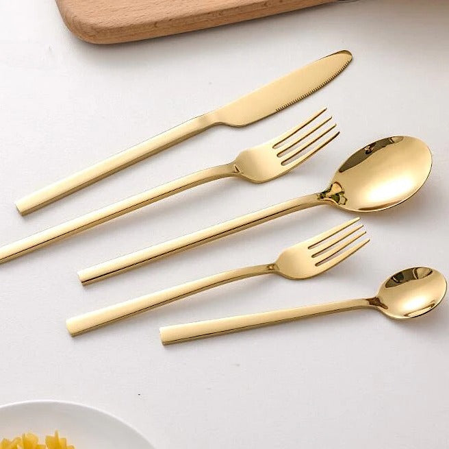 30 Piece Arya Flatware Utensils Sets