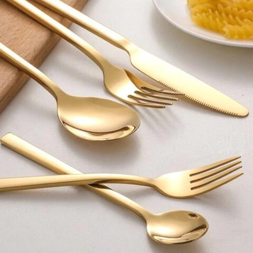 30 Piece Arya Flatware Utensils Sets