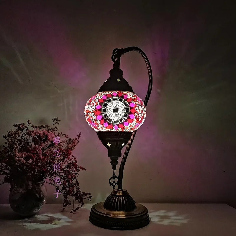 Turkish Mosaic Table Lamp - Handcrafted Elegance for your Interior