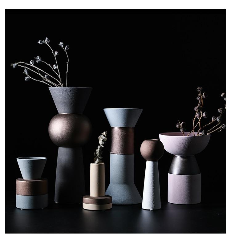 Ceramic Nordic Style Vases