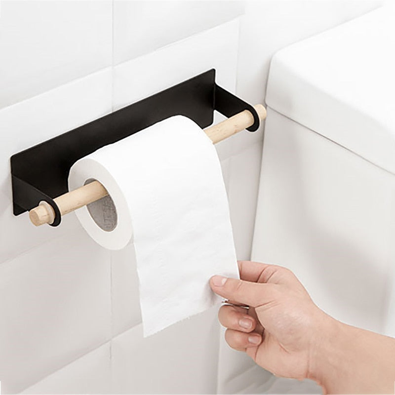 The Lindsay Kitchen Towel Rack & Paper Towel Holder