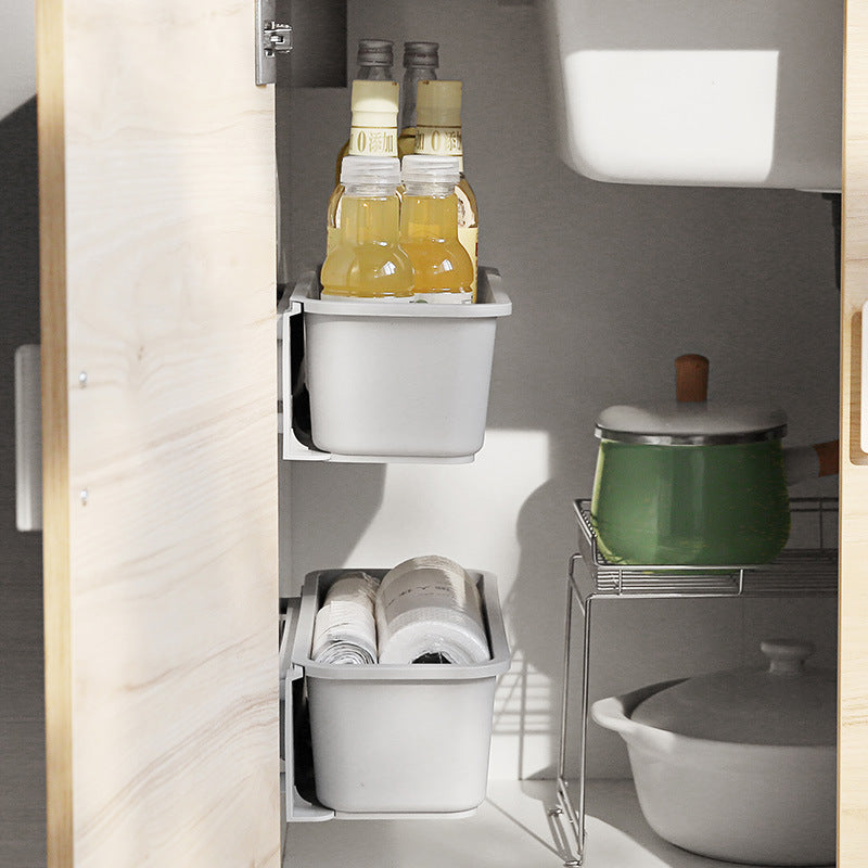 Wall-Mounted and Under Sink Storage Rack