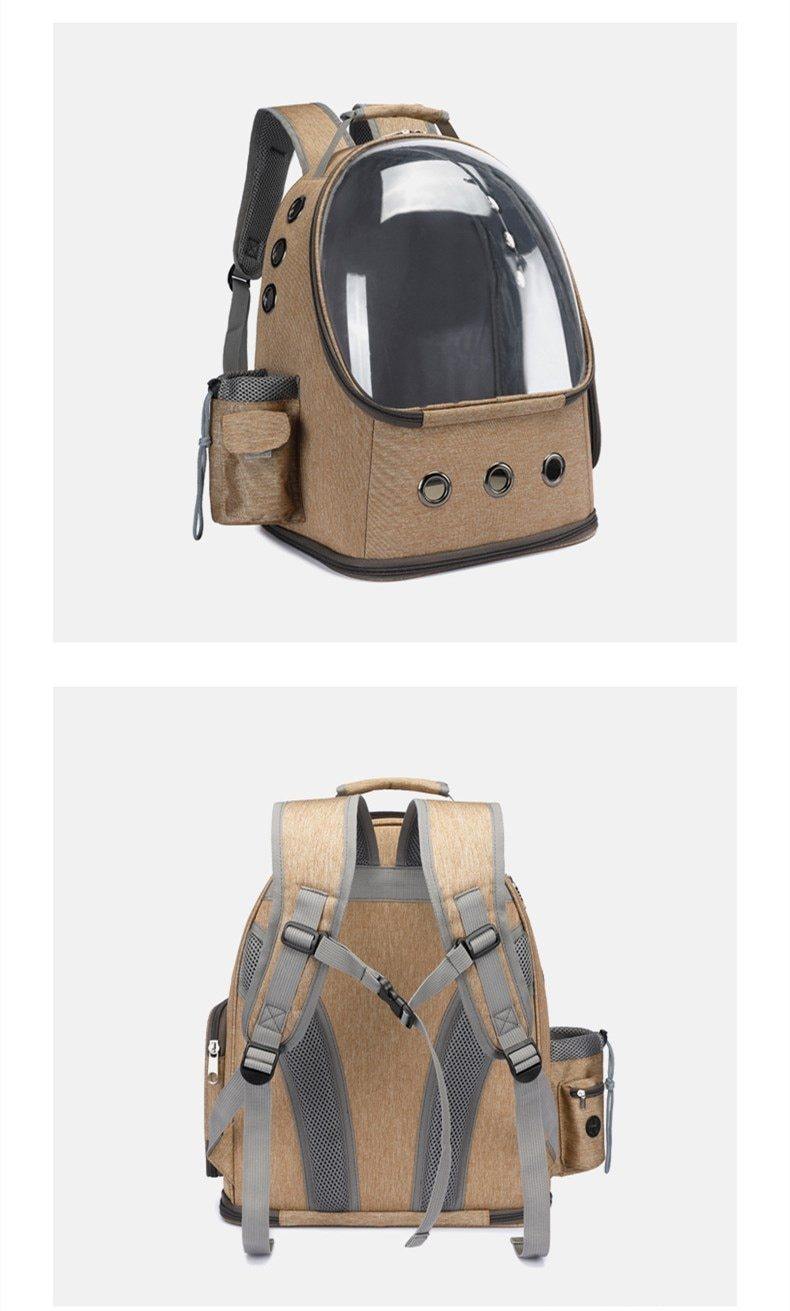 Astronaut Spaceship Cat Backpack