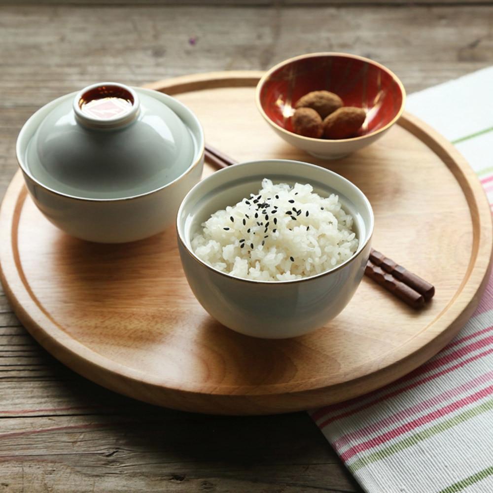 Bamboo Serving Tray Set