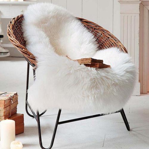 Super-Soft Sheepskin Faux Fur Rug