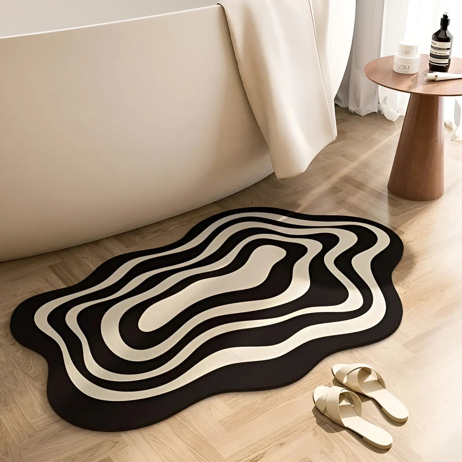 Bath mat - AquaSafe - Quick drying - Super Absorbent bathroom mat