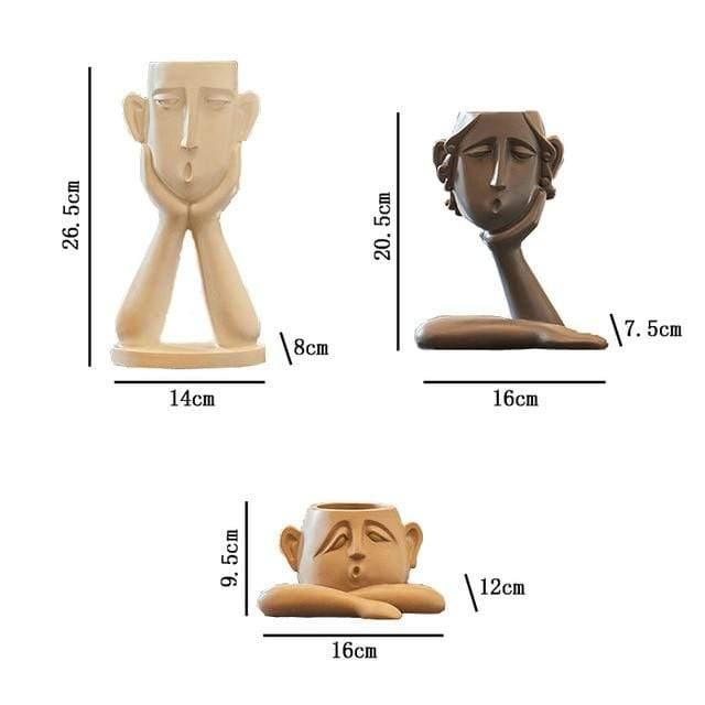 Tanooki Vases/Sculpture