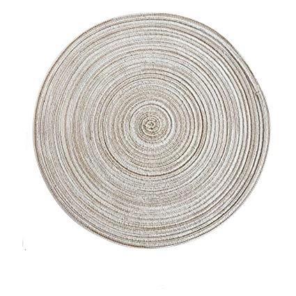 Teahouse Round Table Placemats and Drink Coasters