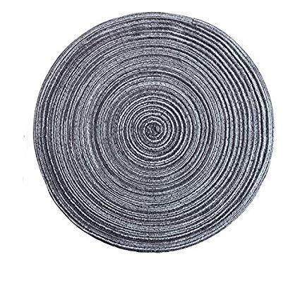 Teahouse Round Table Placemats and Drink Coasters