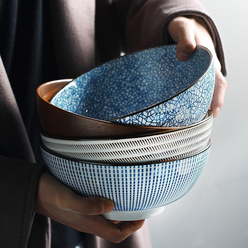 Traditional Japanese Ceramic Dinnerware Collection