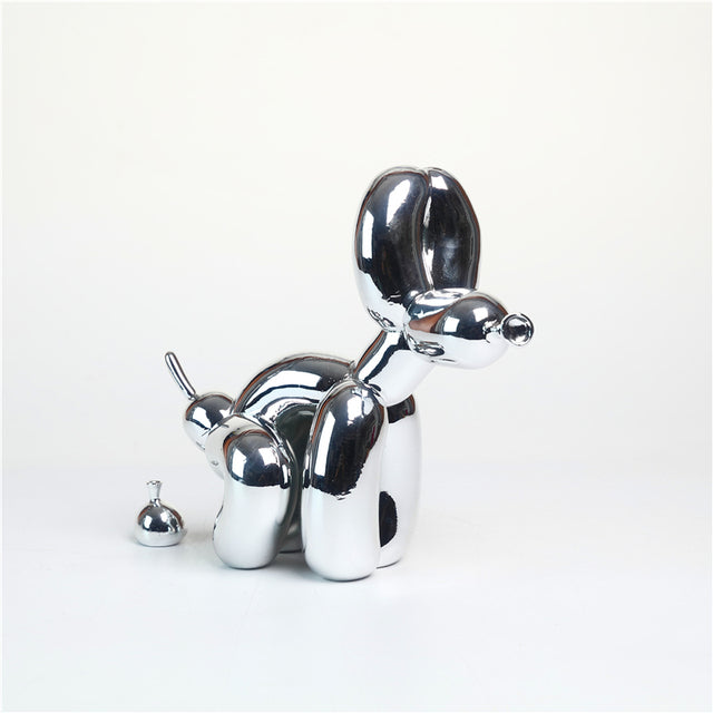 Balloon Dog Pooping Decor