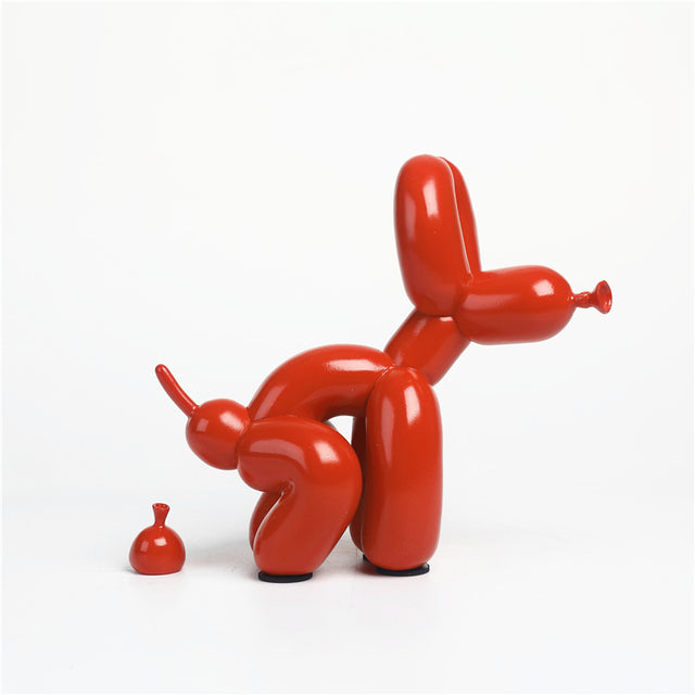 Balloon Dog Pooping Decor