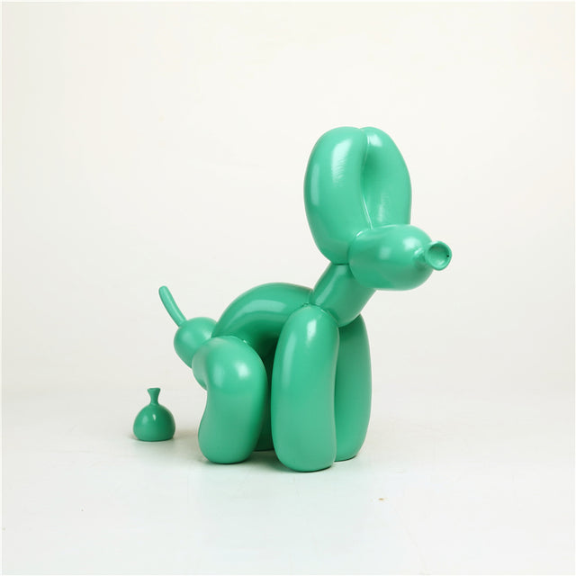 Balloon Dog Pooping Decor